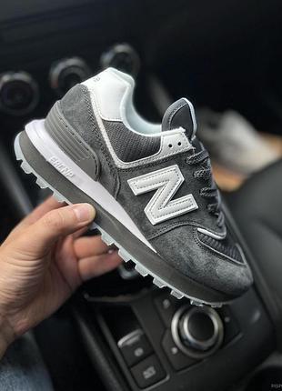 Кросівки new balance 574 legacy сірі з білим 40