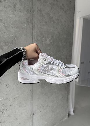 Кросівки new balance 530 white / pink premium 39