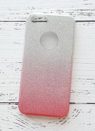 Чохол для iphone 5, iphone 5s, iphone se силіконовий, пластиковий, рожевий