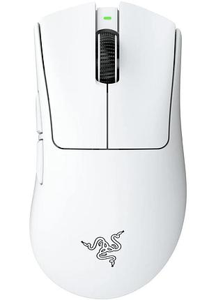Мышь razer rz01-05330200-r3g1 deathadder v4 pro gen-2, rgb, usb-a/wl/bt, белый