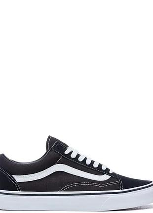Кеди vans old skool low black/white 41