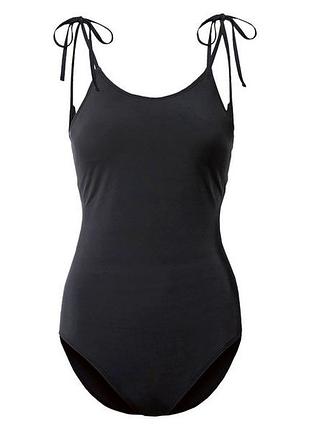 Купальник закритий з вшитим топом для жінки esmara lycra® 375791 36(s) чорний