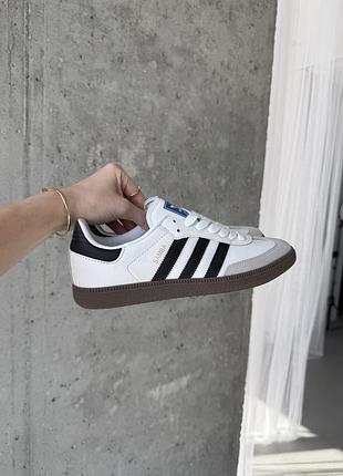 Кросівки adidas samba og white / black 40