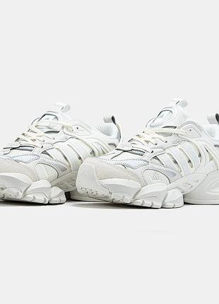 Кроссовки женские adidas vento xlg белые кожа/текстиль 40