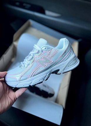 Кросівки new balance 740 white / pink 40
