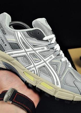 Кросівки asics gel-kahana світло-сірі