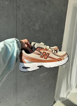 Кросівки new balance 740 beige / brown 40