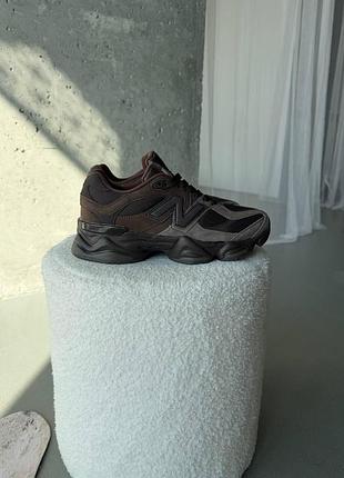 Кросівки new balance 9060 chocolate brown 40
