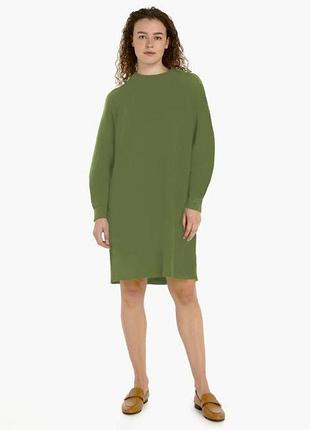 Сукня-світшот мальта ж559/1-13 xl оливкова