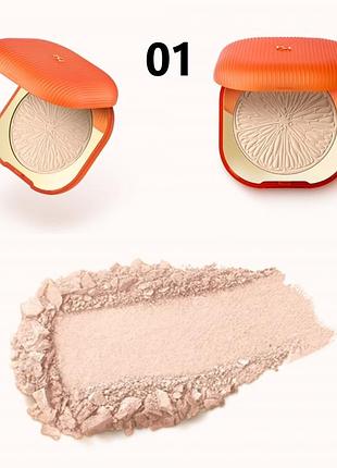 Матуюча пудра-основа kiko milano juicy fizz summerproof powder foundation spf 50 - 01 ivory (000242-01)