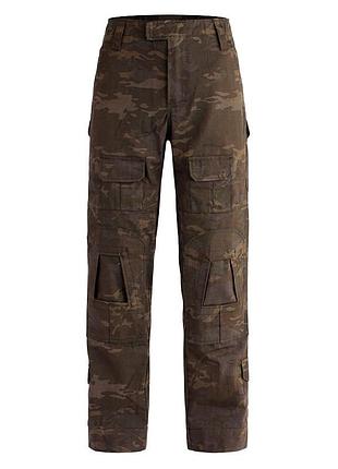 Тактические штаны lesko b603 black camouflage 34 мужские брюки военные 6шт