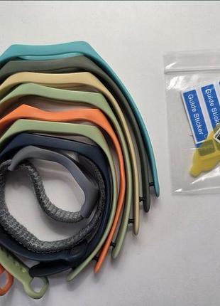 Ремінець мібенд xiaomi mi band і захисна плівка — 8 штук одним лотом