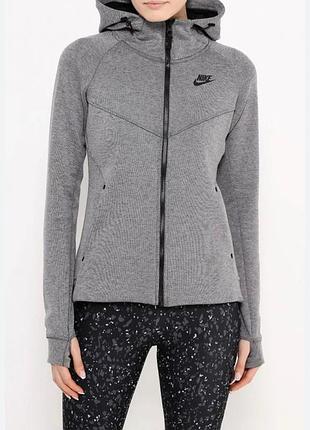 Худи жіноче,зіпка  nike tech fleece windrunner.