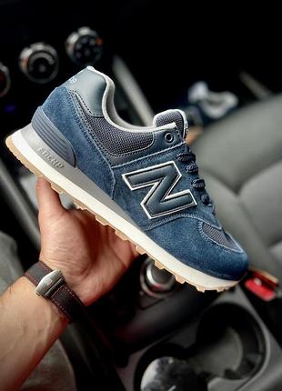 Кроссовки new balance 574 арт 21611 (человечи,26-биленс) 44