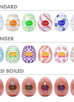 Мастурбатор-яйцо tenga egg silky 7