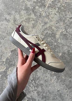 Жіночі кросівки onitsuka tiger tokuten beige