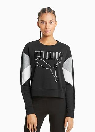 Кофта укорочена, світшот puma, розмір s