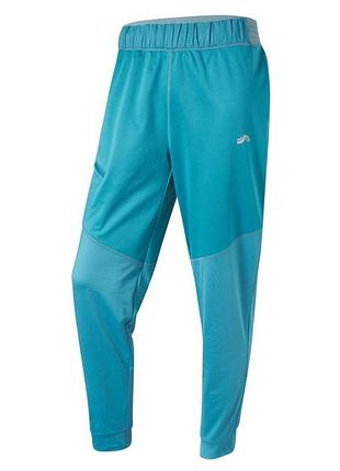 Спортивные штаны джоггеры softshell / софтшелл для мужчины crivit lycra® 457546 xl бирюзовый