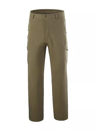 Зимние брюки тактические утепленные флисом eagle pa-01 soft shell армейские olive green s, gp m