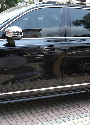 Хромированные молдинги на двери (4 шт, нержавейка) для volvo xc90 2002-2014 гг