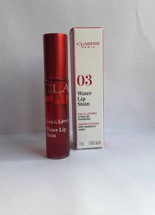 Clarins water lip stain - мініатюра тінт для губ