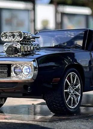 Dodge charger 1970 . 21 см. масштаб 1:24. авто із фільму "форсаж"