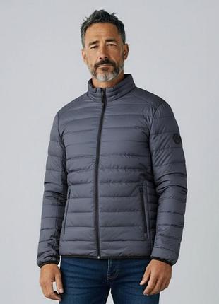 Мужская короткая демисезонная куртка vavalon kd-209 серая (grey) 50