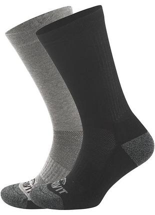 Носки трикотаж набор 2 пары для активного спорта для мужчины crivit blister-free 457548 43-44 серый