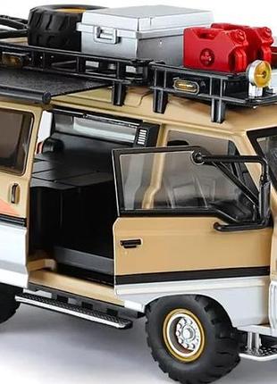 Масштабна модель автомобіля 1:24 mitsubishi delica off road