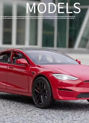 Масштабна модель автомобіля 1:24 tesla model s