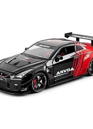 Nissan skyline gt-r r35. масштаб 1:24