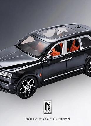 Масштабна модель автомобіля rolls royce cullinan 1:20. звукові, світлові ефекти