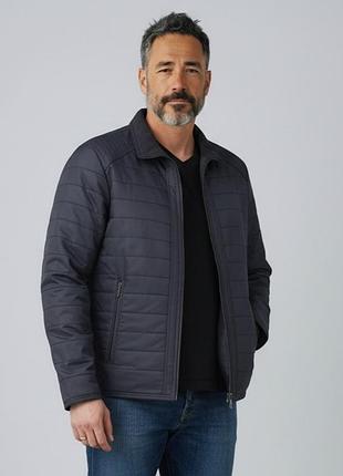Мужская демисезонная куртка vavalon kd-180 (navy). короткая классическая куртка. 58