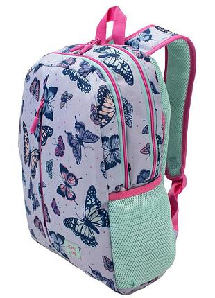 Рюкзак дитячий semi line 12 lilac batterfly print (j4924-1)