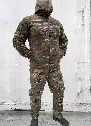 Флиска военная с капюшоном мультикам 4