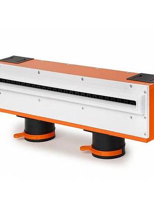 Лінійний прихований дифузор ergovent lineo 500 single (2х75 мм)