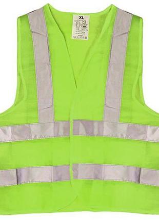 Жилет безопасности светоотражающий (green) 116 g xl
