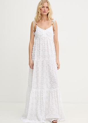 Urbanshop com ua silvian heach літня сукня бавовняна tapla білі квіти gpp26303ve розміри запитуйте