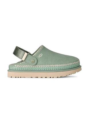 Urbanshop com ua замшевые шлепанцы ugg w goldenstar meadow accent clog цвет бирюзовый 1177270.art размеры запитуйте
