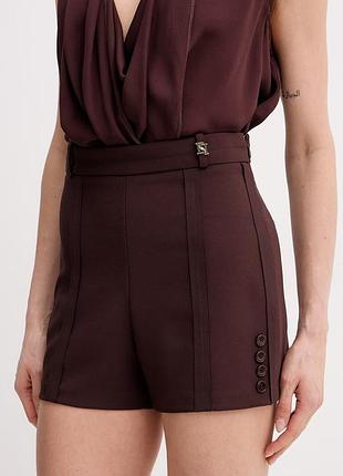 Urbanshop com ua шорты elisabetta franchi цвет коричневый однотонные высокая посадка sh00761e2 размеры запитуйте