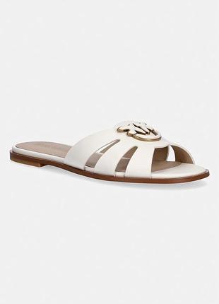 Urbanshop com ua pinko шльопанці жіночі шкіряні milly 04 бежеві sd0463p001z12 розміри запитуйте