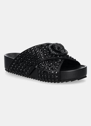 Urbanshop com ua шлепанцы kurt geiger london chelsea cross strap dr женские цвет черный 3973109609 размеры запитуйте