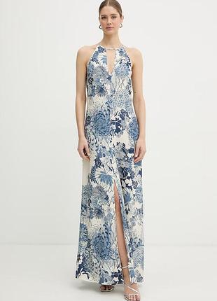 Urbanshop com ua guess сукня віскозна блакитна квіти w6gk01 розміри запитуйте