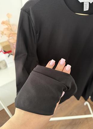 Еластичний лонгслів h&m - xl, хл 4