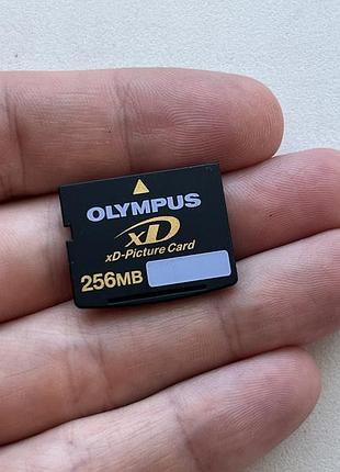 Флеш карта флешка olympus xd  256 мб xd-picture card
