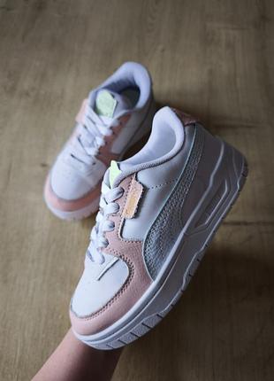 Крутые детские кожаные кроссовки  puma, оригинал, модель 2023 года, р. 31