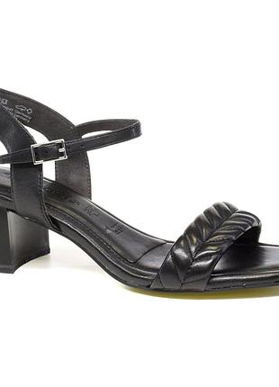 Модельні босоніжки tamaris 1.1.28273-36-001-200 black, код: 060064, розміри: 36, 37