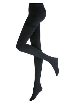 Колготки 100 den из функциональной термо ткани для женщины esmara lycra® 426044-436255 xl черный