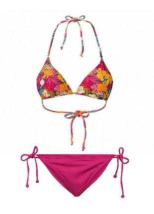 Купальник раздельный (лиф и плавки) для женщины esmara lycra® 407621-371851 42(m) комбинированный