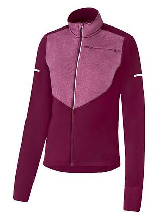 Куртка softshell водовідштовхувальна та вітрозахисна для жінки crivit bionic-finish® eco 363508 s фіолетовий